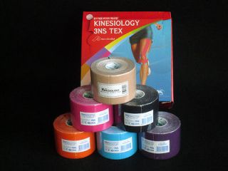 3NS Kinesiology Tape, 3NS TEX, 4 rolls / 8 Colors