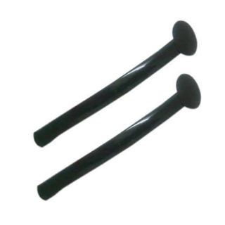 64mm Wholesale 100PCS Long Metal Black Bobby Hair Pins with Gluing Pad