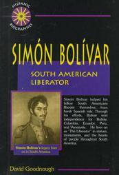 Simon Bolivar South American Liberator by David Goodnough 1998 