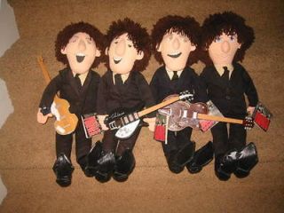Beatles 22  Applause Dolls John, Paul, George + Ringo All 4 w 