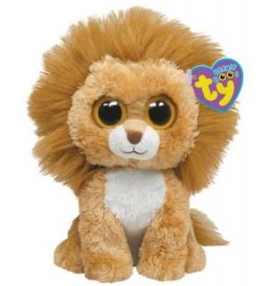 TY BEANIE BUDDY BOO BOOS KING LION LARGE PLUSH SOFT TOY NEW WITH TAGS