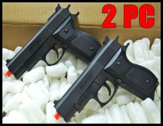 In box 2 X AIRSOFT GUN entry level toy handgun w/ magazine spring 