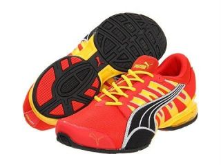 Puma Mens Voltaic III Running Shoes Fiery Red Spectra Yellow Black 