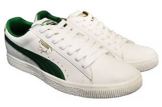 Puma Mens Clyde Leather 35277301 White  Fashion Sneakers Shoes