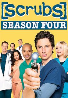 Scrubs   The Complete Fourth Season DVD, 2006, 3 Disc Set