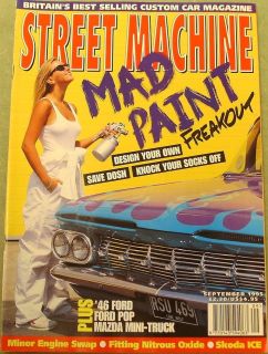STREET MACHINE SEPT 1995 VOL 17 NO 5   46 FORD, FORD POP, MAZDA MINI 
