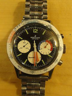 Vintage Breitling Chronograph wristwatch   working