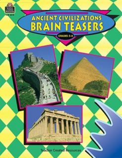 Ancient Civilizations Brain Teasers by Michelle Breyer 1998, Paperback 