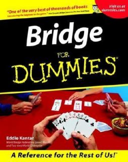 Bridge for Dummies by Eddie Kantar 1997, Paperback
