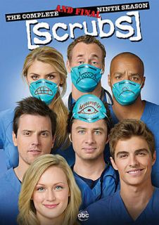 Scrubs The Complete Ninth Final Season DVD, 2010, 2 Disc Set