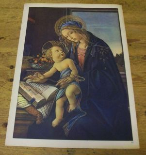 Vintage Print   ROBERTO SALVINI BOTTICELLI   (1485   1510)   #6   70 