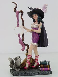 BRIGID ASHWOOD PURRFECT SPELL STATUE MAGICIAN WITCH MAIDEN CAT AND 