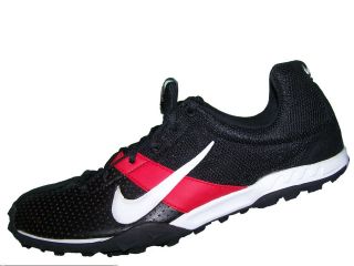 Mens Nike Zoom Miler Xc Track Shoes Black White Sport Red 309490 011 