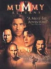 The Mummy Returns DVD, 2001, Pan Scan Edition