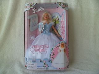 2000 NRFB Barbie doll as PRINCESS BRIDE 28251 Pretty Princess to 
