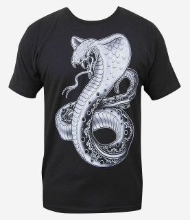 Men’s Cobra Tee by Tim Hendricks Black Market Art Company T Shirt 