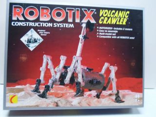 Robotix Learning Curve toys Motorize VOLCANIC CRAWLER set Nasas Dante 
