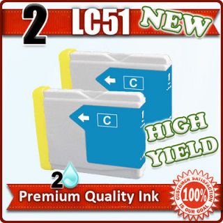 INK FOR LC51 BROTHER PRINTER MFC 230C MFC 240C MFC 3360C MFC 440CN