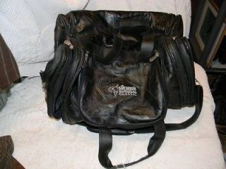 Brunos Memorial Classic Cargo Duffle Bag/ Buffalow Leather/New