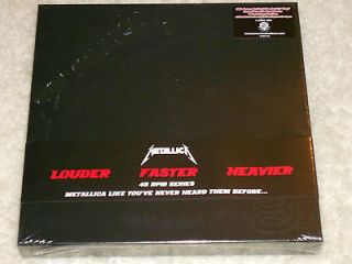 METALLICA Metallica ( The Black Album ) 4LP SEALED 180g 45 rpm