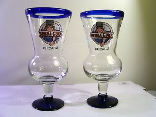 Bubba Gump Hurricane Glasses from 2008 Chicago NIB Shipping Discount