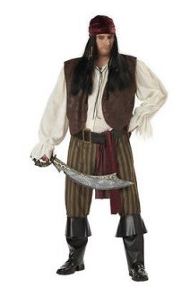 Buccaneer Rogue Pirate Plus Size Halloween Costume (Plus Size 48 52)