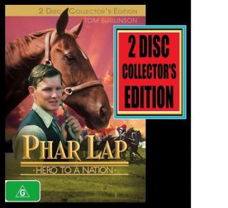 PHAR LAP  HERO TO A NATION 2 Disc COLL. ED. DVD *NEW*