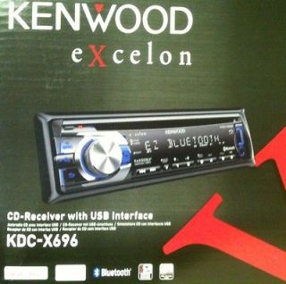 Kenwood KDC X696 eXcelon USB/CD with Built in Bluetooth with install 