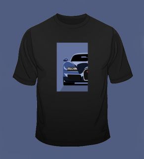 Classic Cars Bugatti Veyron T  shirt available in Black or White
