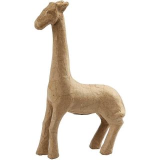 Giraffe Animal Shaped Personalised Craft Paper Mache Make Your Own 