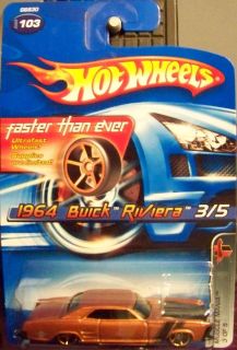 2005 Hot Wheels Faster Than Ever 1964 Buick Riviera #103