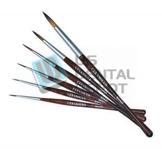 RENFERT CERAMICUS BRUSHES #8 Each   US DENTAL DEPOT #023 1716 0008