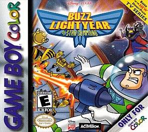 Buzz Lightyear of Star Command Nintendo Game Boy Color, 2000
