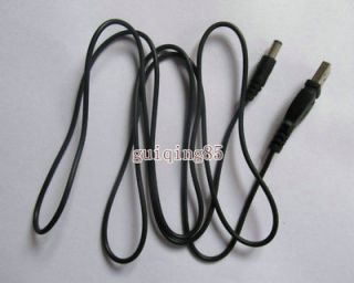   Male To DC 5.5x2.1mm Plug Power Supply Socket Extension Cable / Cord