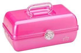 Caboodles ® On The Go Girl Bright Pink Cosmetic Case Organizer 