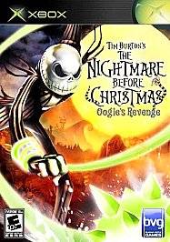 Tim Burtons The Nightmare Before Christmas Oogies Revenge Xbox, 2005 