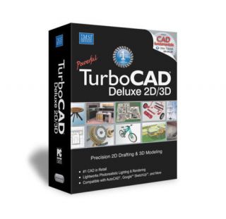 TURBOCAD 18 DELUXE   NEW 2D/3D  TURBO CAD 18