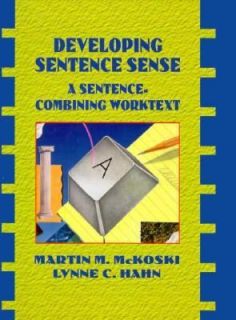   Sense by Lynne C. Hahn and Martin M. McKoski 1997, Paperback