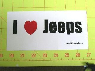 funny jeep bumper stickers