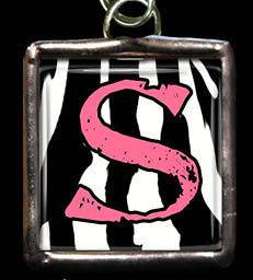 pink zebra letters