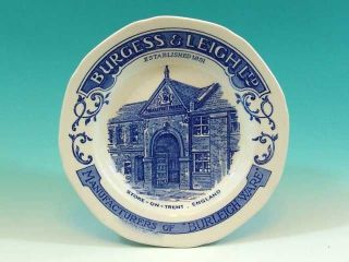 Burgess & Leigh Manufacturers of Burleigh Ware Blue & White 