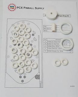 1968 Bally Big Wheel Bingo Rubber Ring Kit