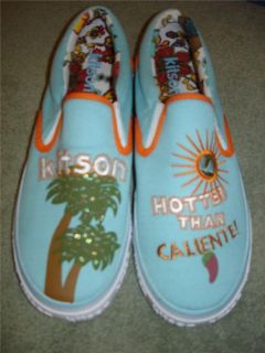 KITSON Hotter Than Caliente Pepper Shoes Women 9.5 NEW