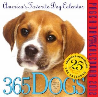 365 Dogs Page A Day Calendar 2012 2011, Calendar