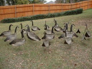 Vintage 3D Carry Lite Canada Goose/Canadian Geese Field Decoy