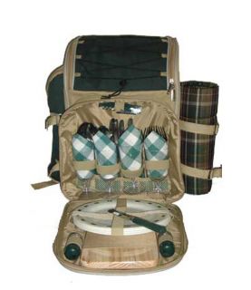Sutherland Aztec Picnic Backpack for 4   Holiday Special