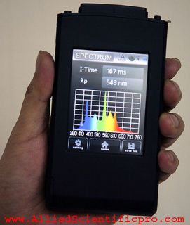 Lux meter Spectro Photometer for Illuminance, Lux reading and much 