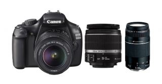 Canon EOS Rebel T3 / 1100D 12.2 MP Digital SLR Camera   Black (Kit w 