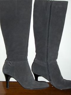 Calvin Klein Dina Boot Gray Suede size 7.5