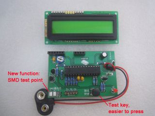   Transistor Tester meter/NPN PNP MOSFET/diode/triac/resistor/capacitor
